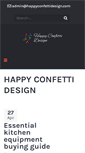 Mobile Screenshot of happyconfettidesign.com