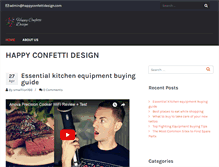 Tablet Screenshot of happyconfettidesign.com